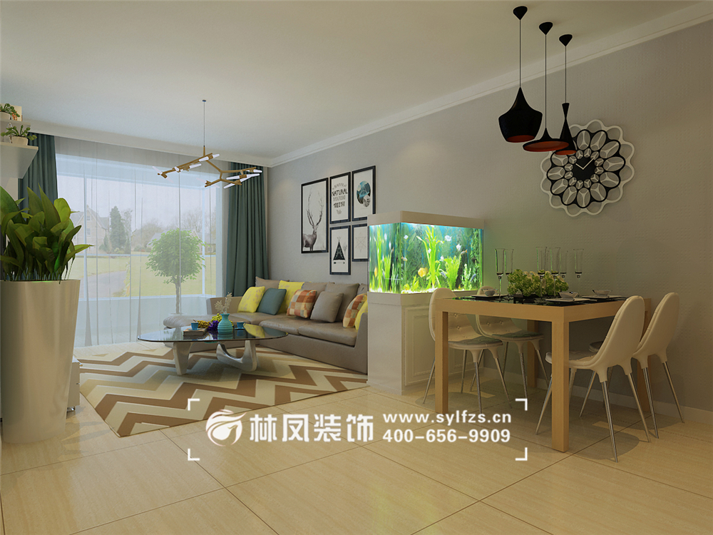 新房裝修魚(yú)缸放哪好？