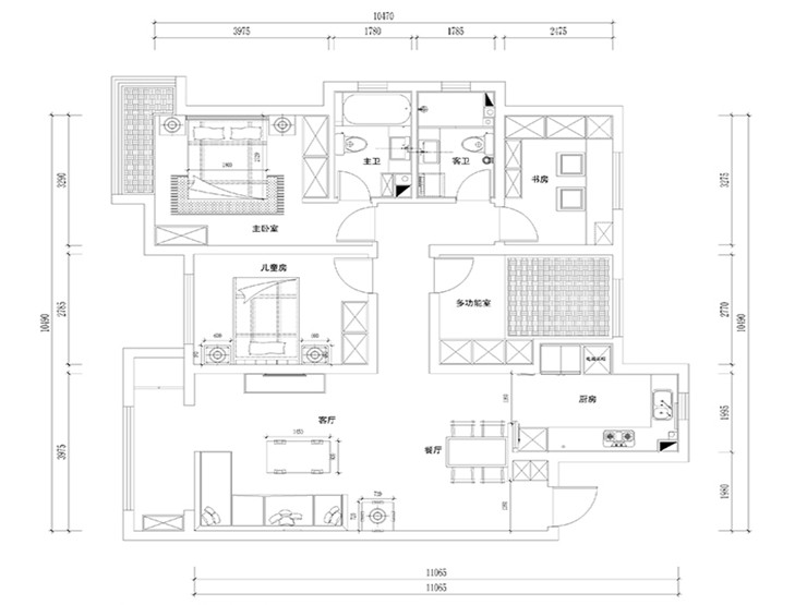 廣廈綠園-130平-現(xiàn)代風(fēng)格-戶(hù)型圖.jpg