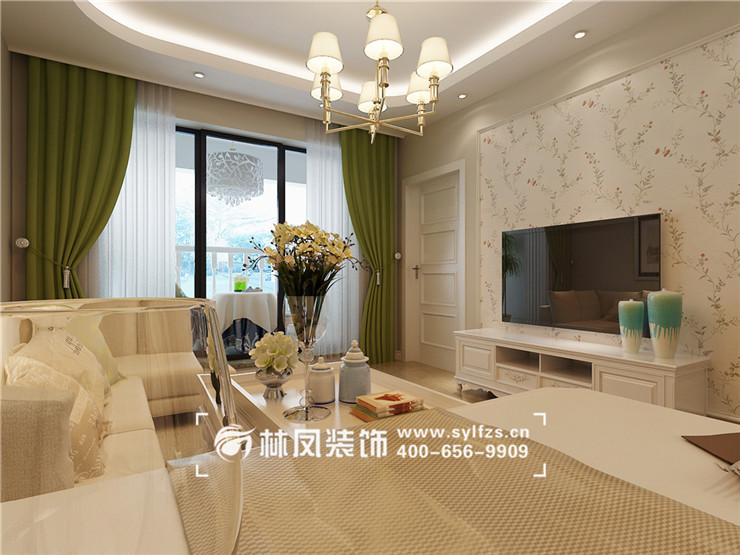 朱曉旭-格林陽光城69平簡(jiǎn)歐風(fēng)格-客廳2.jpg