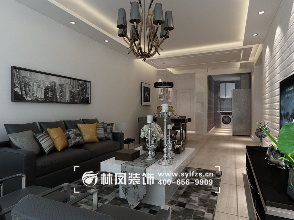 劉鵬-中海和平之門(mén)85平-現(xiàn)代-客廳1.jpg