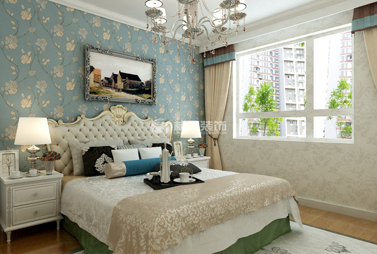 益格清水灣-95平-簡(jiǎn)歐風(fēng)格-主臥室.jpg 益格清水灣-95平-簡(jiǎn)歐風(fēng)格-主臥室.jpg